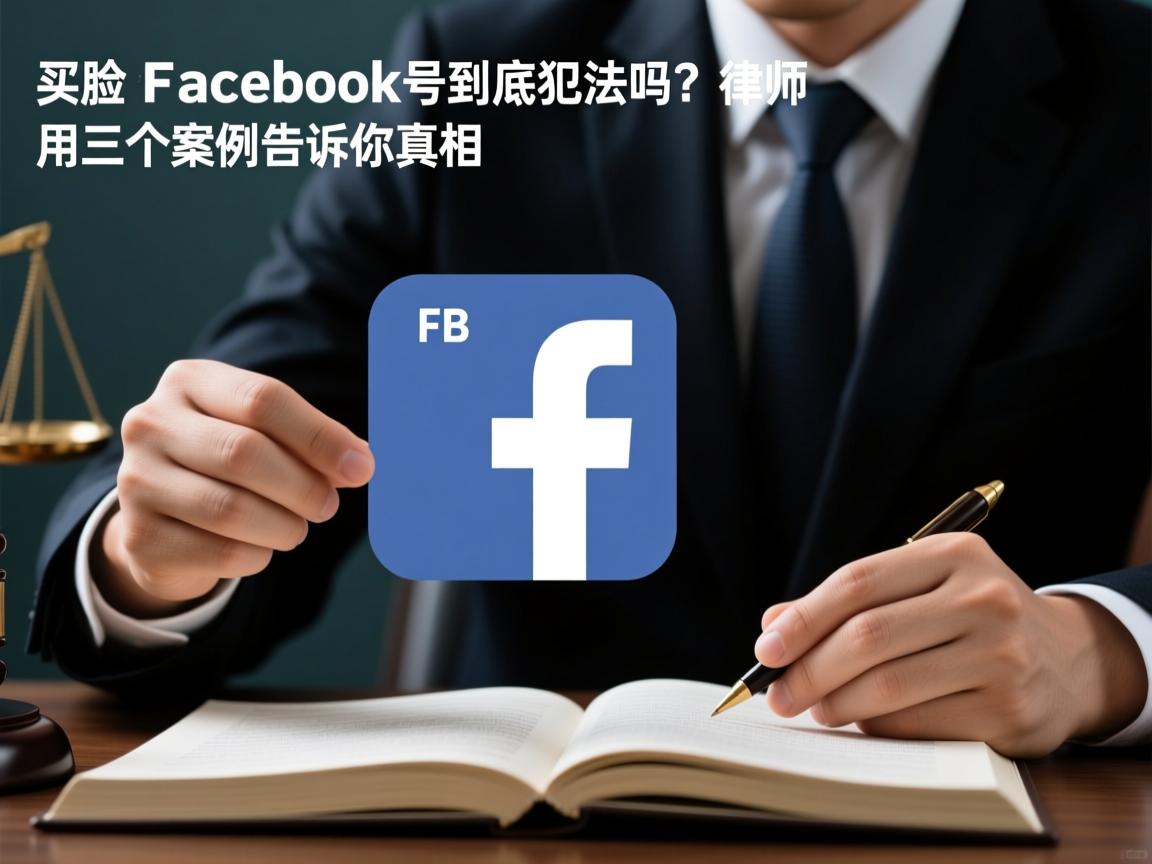买脸书、FB、Facebook号到底犯法吗？律师用三个案例告诉你真相