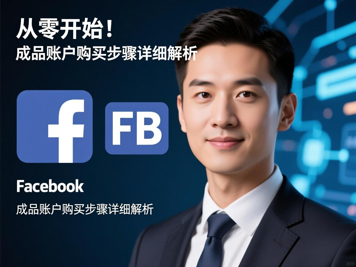 从零开始！脸书、FB、Facebook成品账户购买步骤详细解析