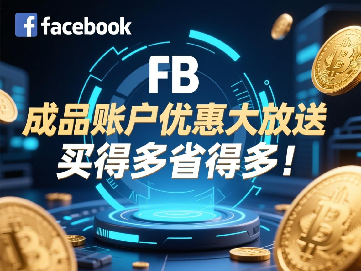脸书、FB、Facebook成品账户优惠大放送，买得多省得多！
