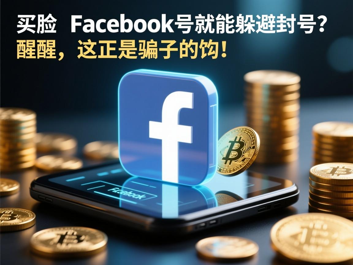 买脸书、FB、Facebook号就能躲避封号？醒醒，这正是骗子的饵！