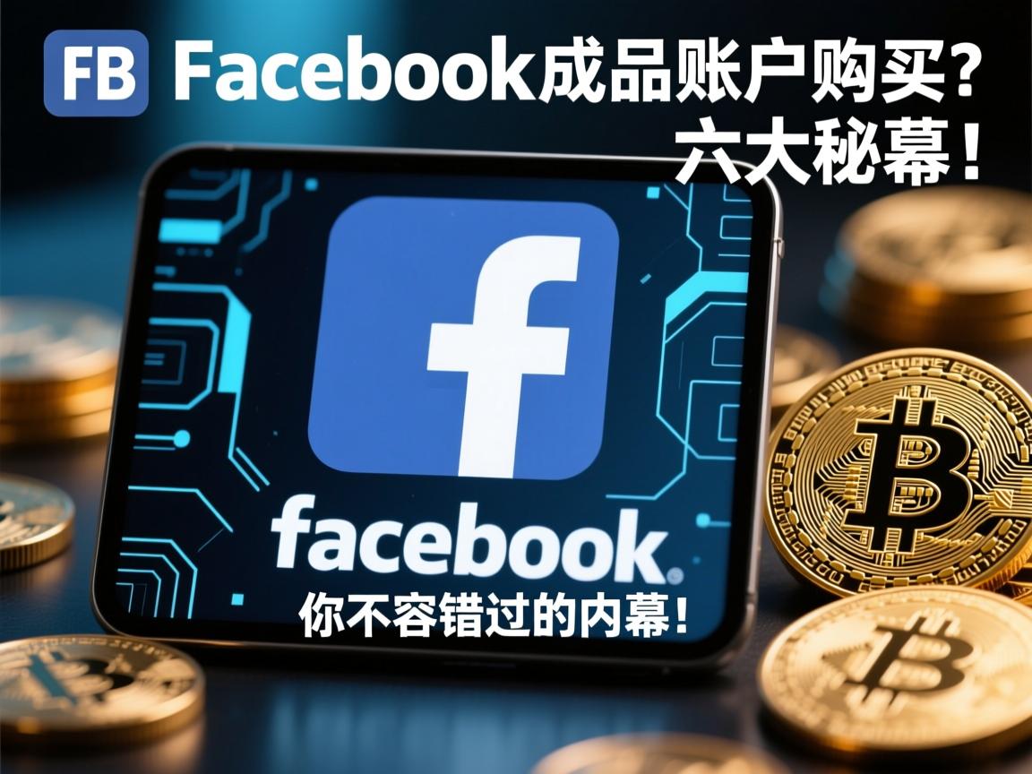 脸书、FB、Facebook成品账户购买的六大秘密，你不容错过的内幕！