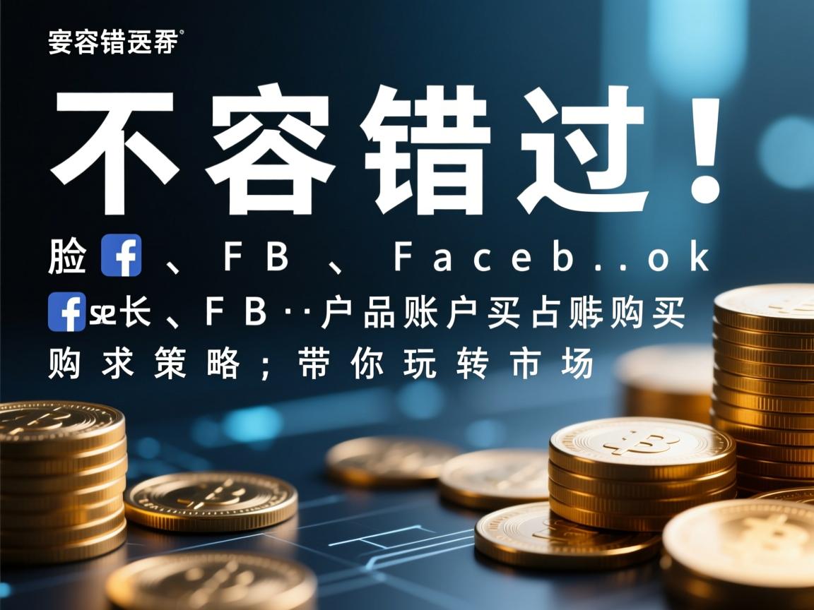 不容错过！脸书、FB、Facebook成品账户购买策略，带你玩转市场
