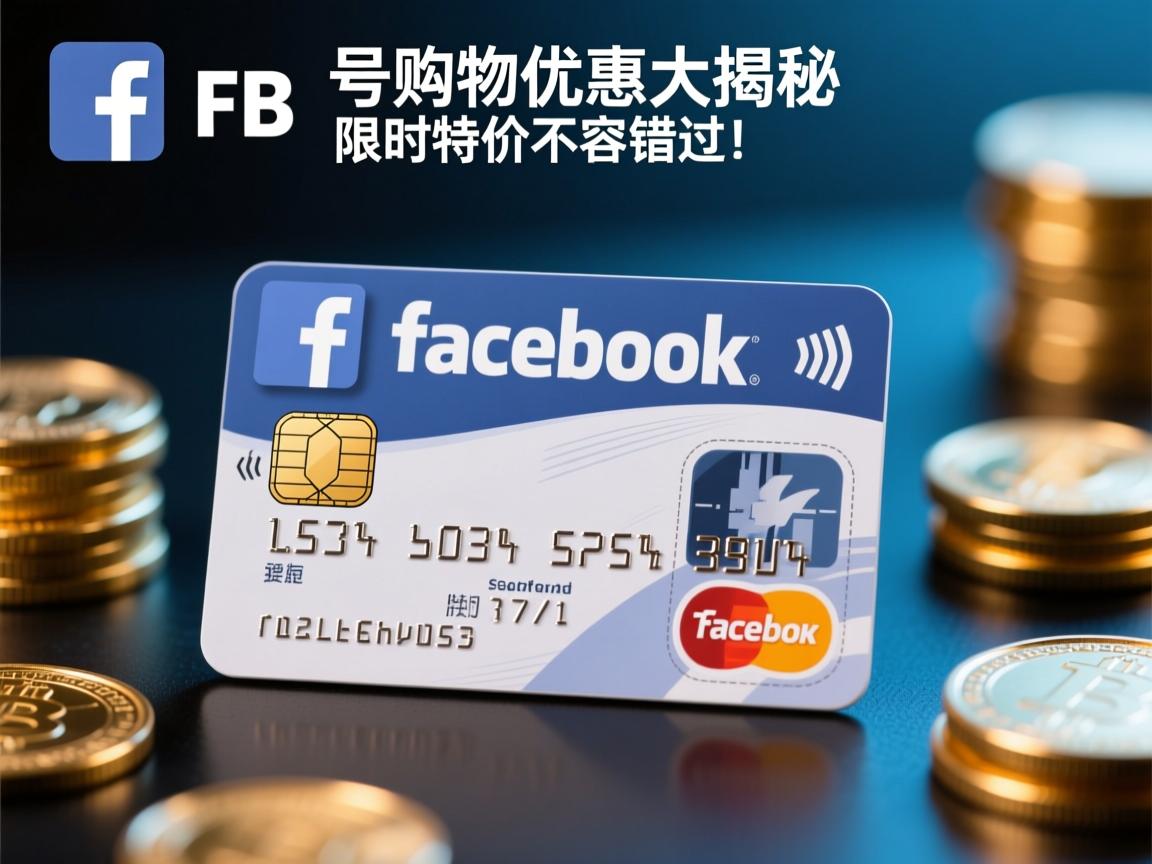 脸书、FB、Facebook号购物优惠大揭秘，限时特价不容错过！