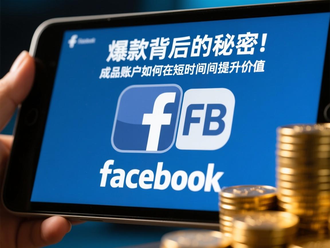 爆款背后的秘密：脸书、FB、Facebook成品账户如何在短时间内提升价值