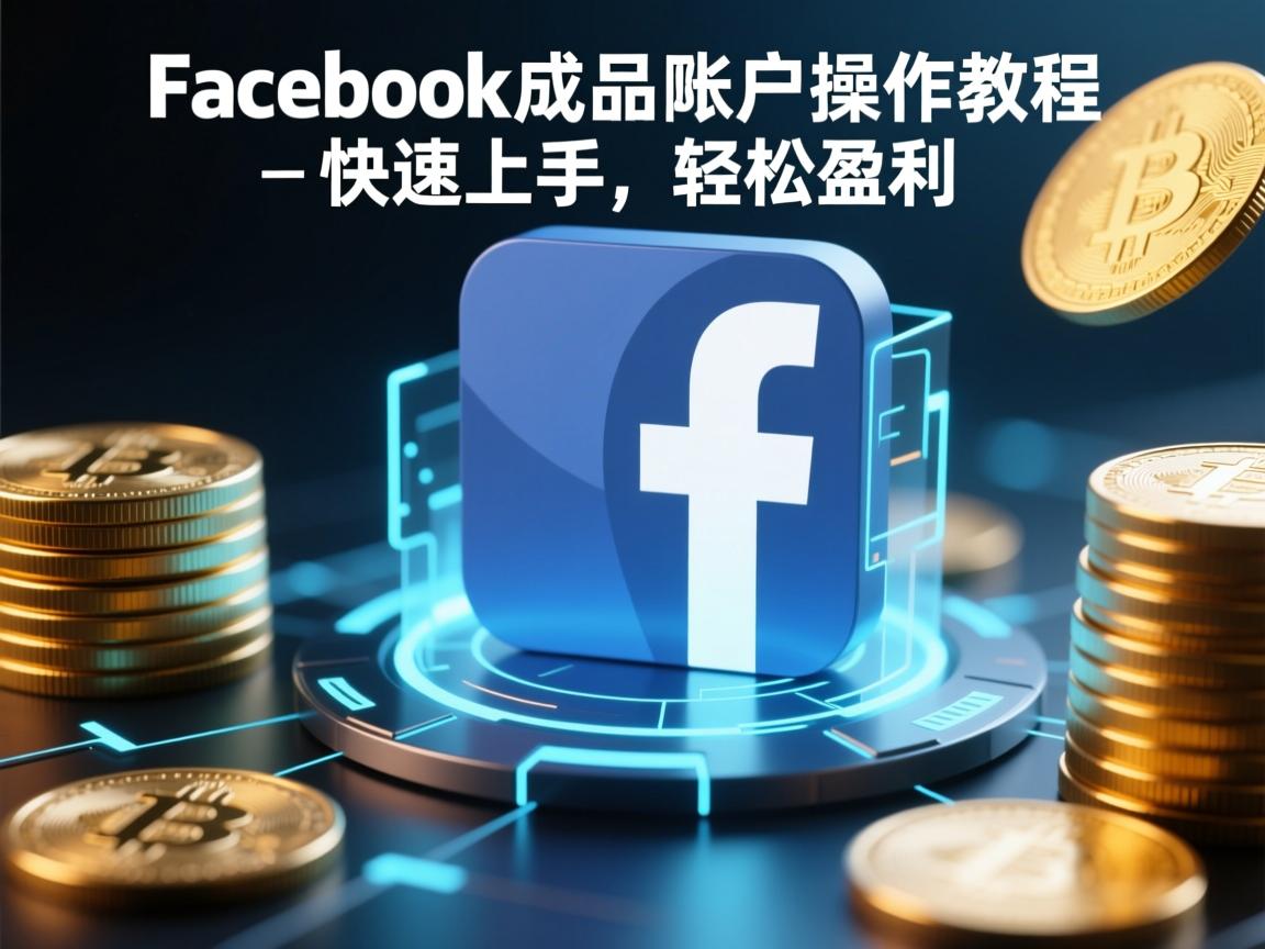 脸书、FB、Facebook成品账户操作教程：快速上手，轻松盈利