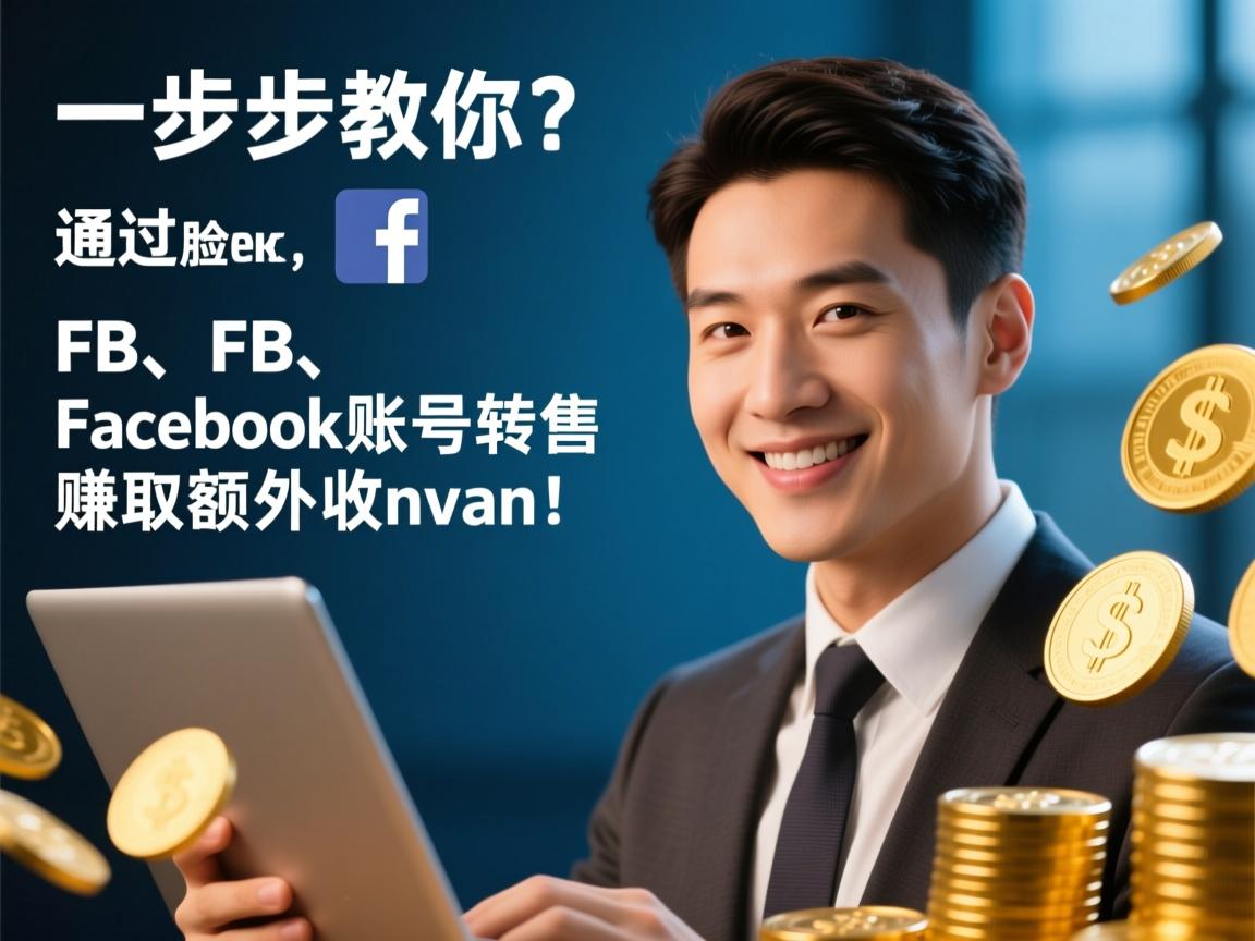 一步步教你如何通过脸书、FB、Facebook账号转售赚取额外收入！