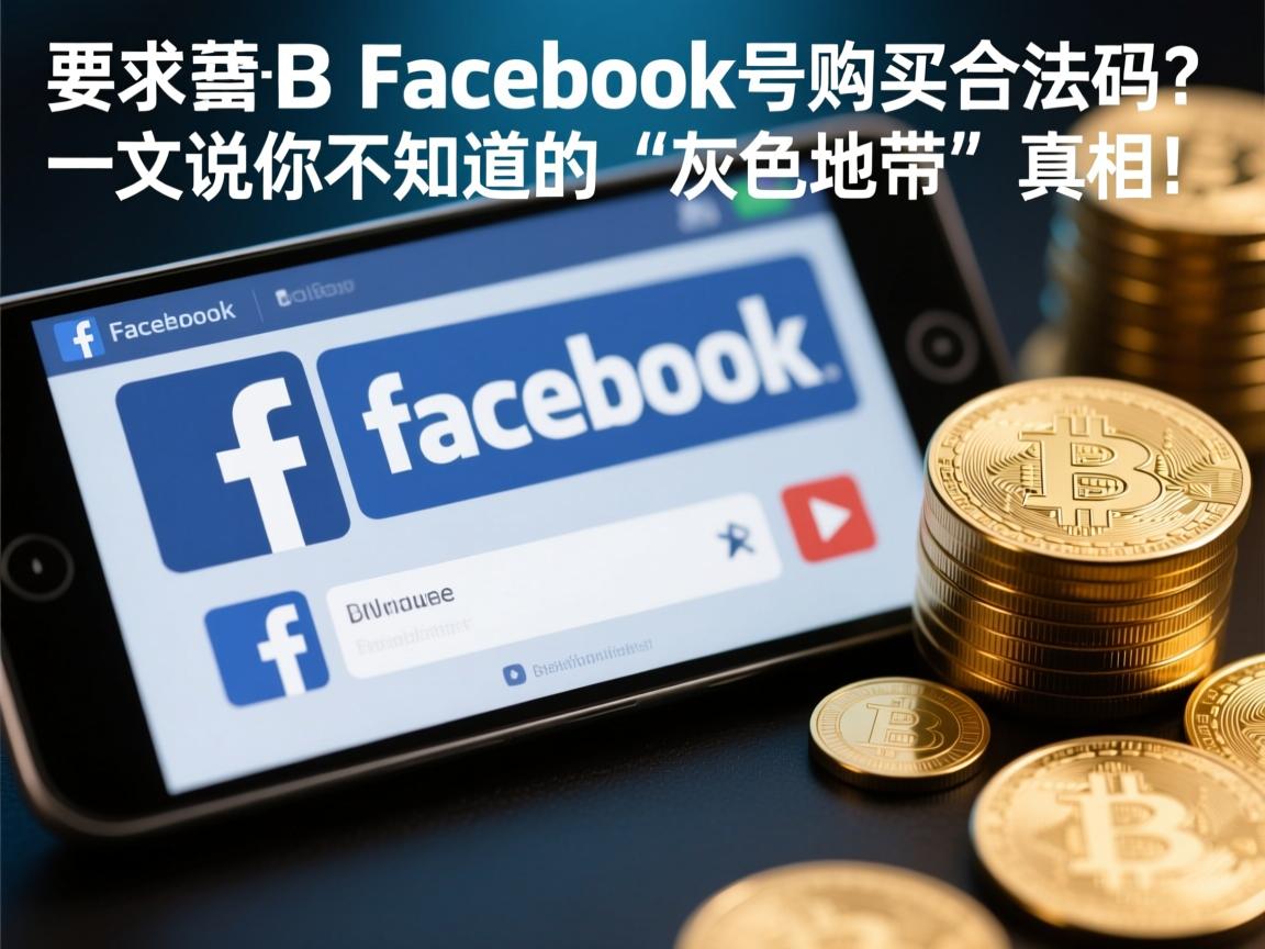 脸书、FB、Facebook号购买合法吗？一文说清你不知道的“灰色地带”真相！
