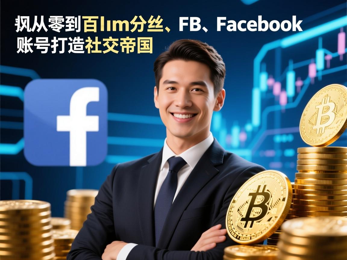 从零到百万粉丝：如何利用购买的脸书、FB、Facebook账号打造社交帝国