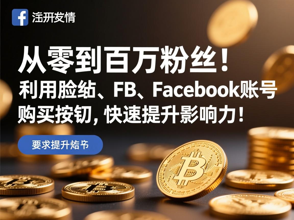 “从零到百万粉丝！利用脸书、FB、Facebook账号购买按钮，快速提升影响力！”