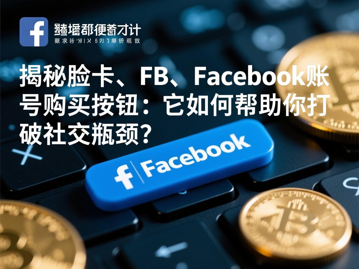 “揭秘脸书、FB、Facebook账号购买按钮：它如何帮助你打破社交瓶颈？”