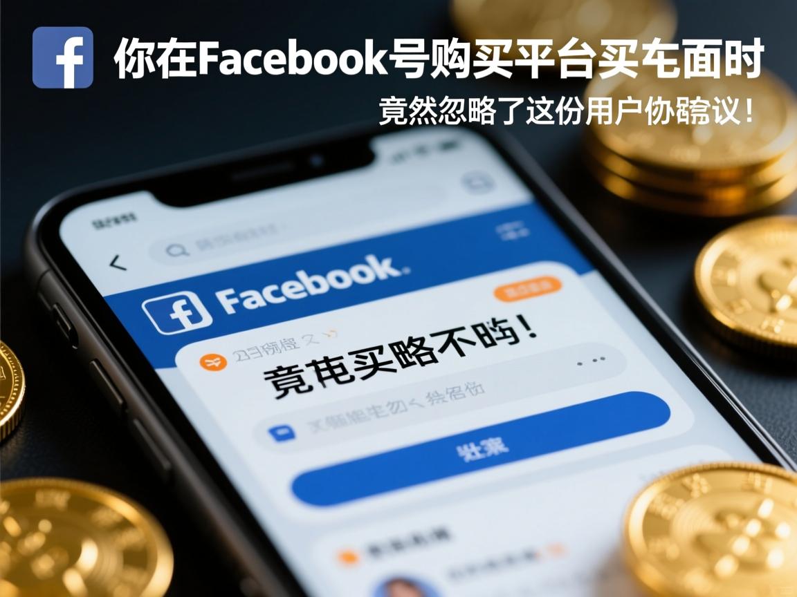 你在脸书、FB、Facebook号购买平台买东西时，竟然忽略了这份用户协议！
