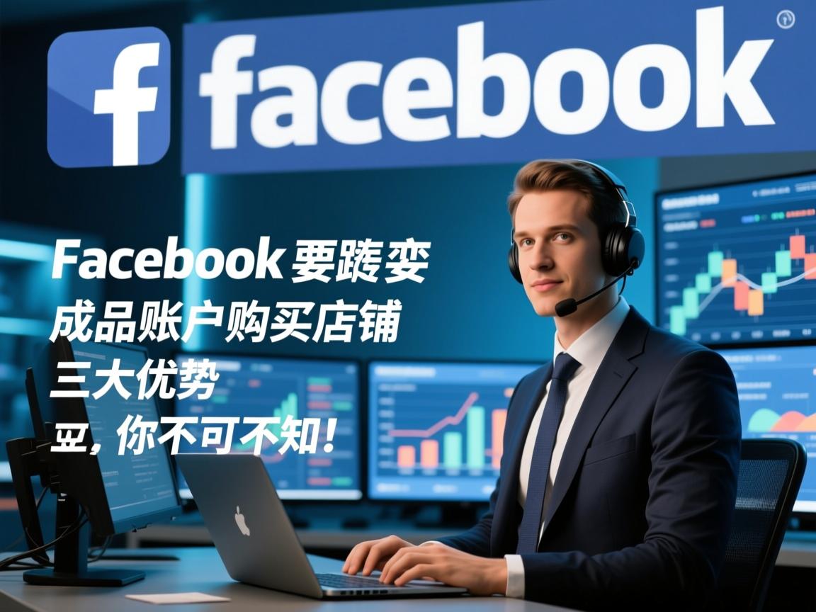 脸书、FB、Facebook成品账户购买店铺的三大优势，你不可不知！