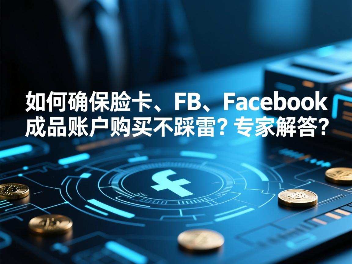 “如何确保脸书、FB、Facebook成品账户购买不踩雷？专家解答”
