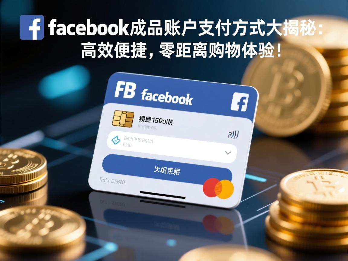 脸书、FB、Facebook成品账户支付方式大揭秘：高效便捷，零距离购物体验！