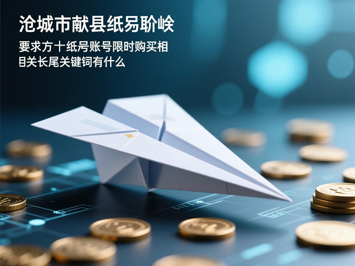 沧州市献县纸飞机账号限时购买的相关长尾关键词有什么