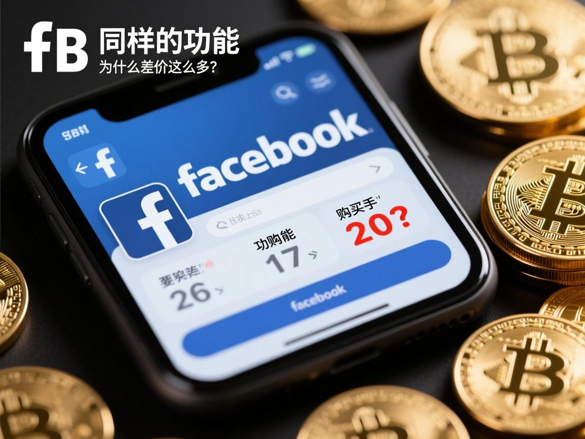 脸书、FB、Facebook账号购买价格对比：同样的功能，为什么差价这么大？