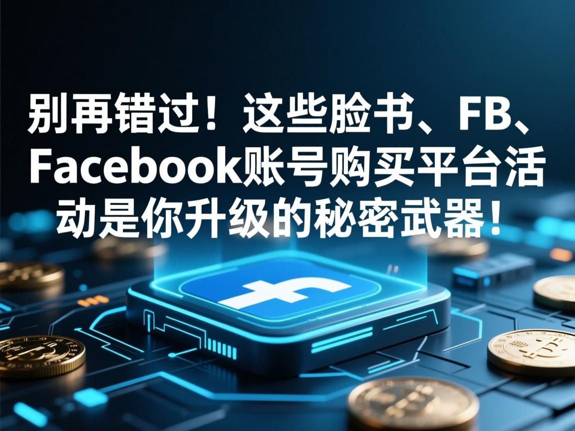“别再错过!这些脸书、FB、Facebook账号购买平台活动是你升级的秘密武器!”