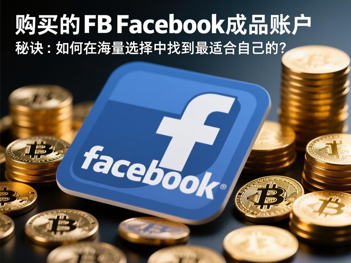 购买脸书、FB、Facebook成品账户的秘诀：如何在海量选择中找到最适合自己的？