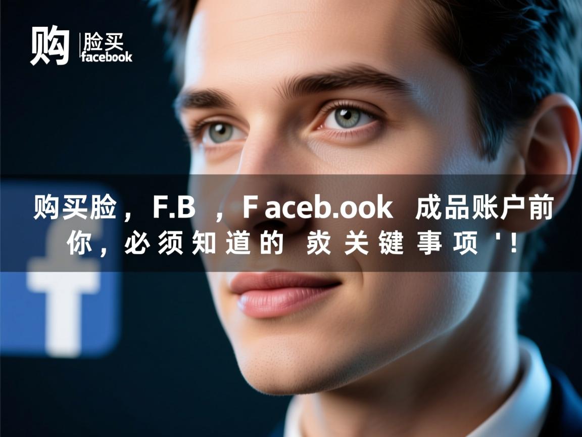 购买脸书、FB、Facebook成品账户前，你必须知道的关键事项！