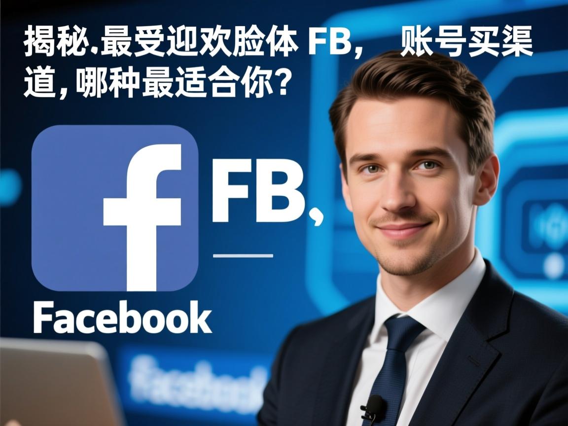 揭秘：最受欢迎的脸书、FB、Facebook账号购买渠道，哪种最适合你？