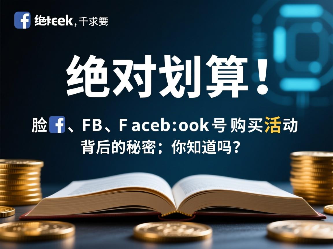 绝对划算！脸书、FB、Facebook号购买活动背后的秘密，你知道吗？