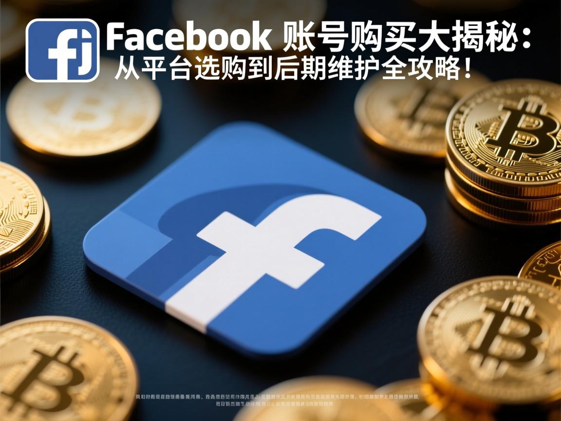脸书、FB、Facebook账号购买大揭秘：从平台选购到后期维护全攻略！