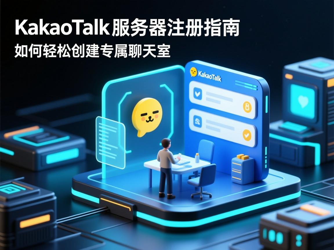 KakaoTalk服务器注册指南，如何轻松创建专属聊天室