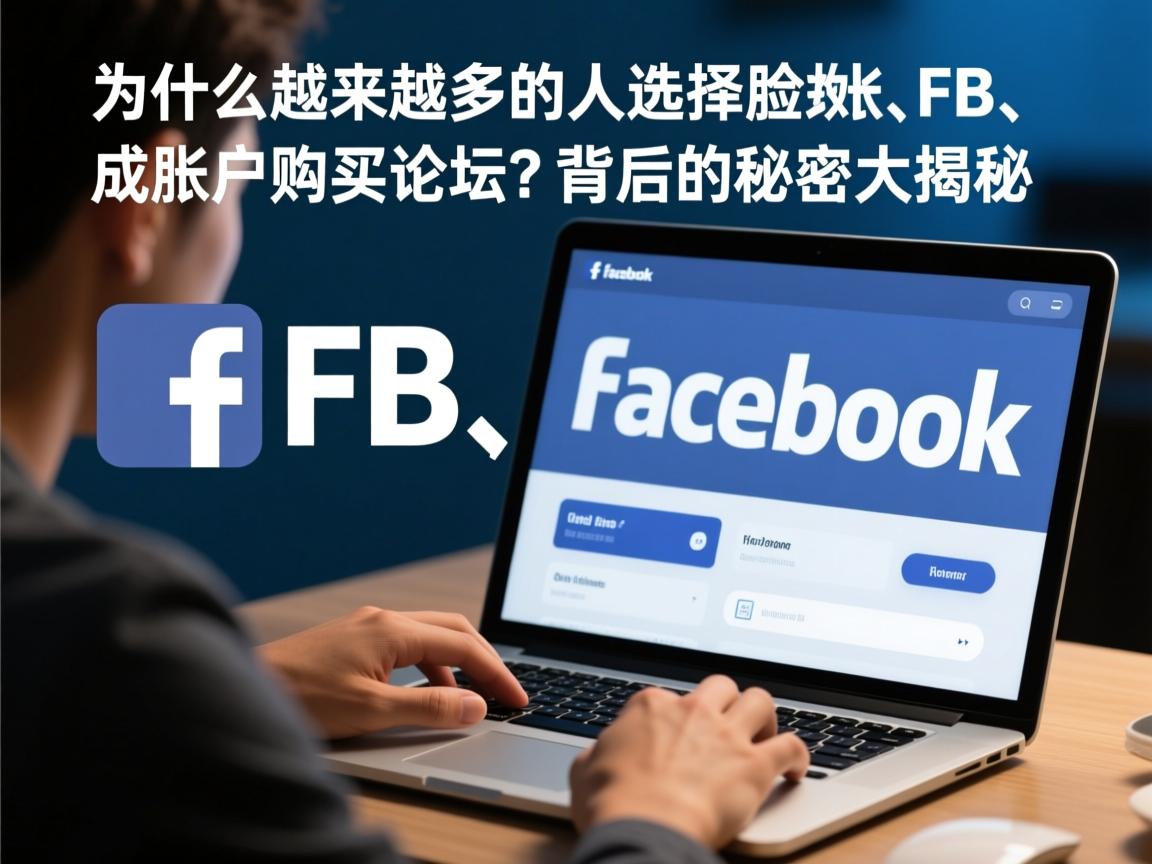 为什么越来越多的人选择脸书、FB、Facebook成品账户购买论坛?背后的秘密大揭秘