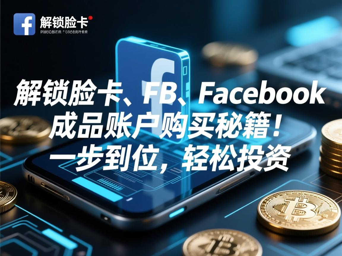 “解锁脸书、FB、Facebook成品账户购买秘籍！一步到位，轻松投资”