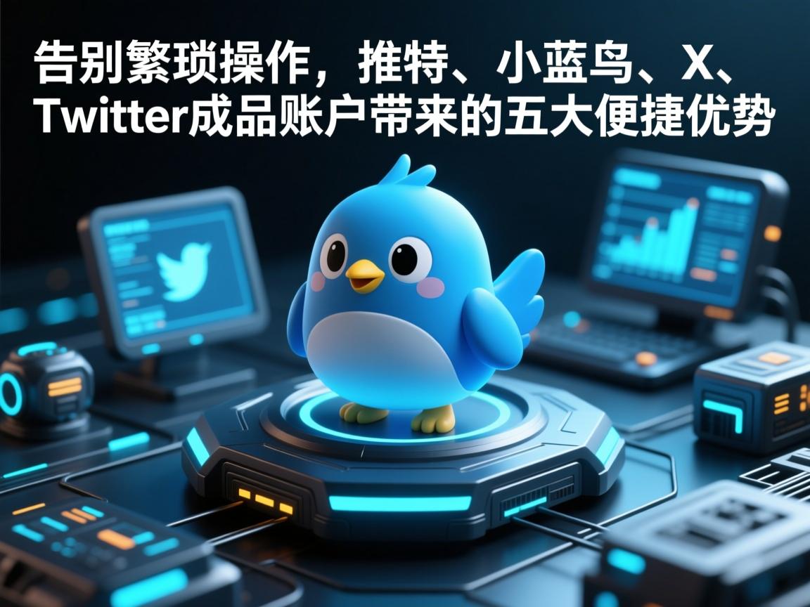 “告别繁琐操作，推特、小蓝鸟、X、 Twitter成品账户带来的五大便捷优势”