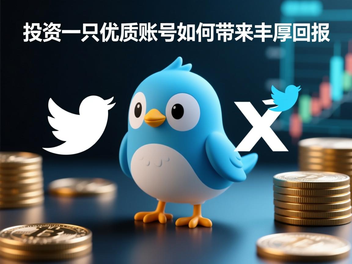 推特、小蓝鸟、X、 Twitter账号购买的价值：投资一只优质账号如何带来丰厚回报