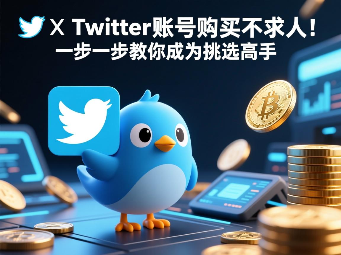 推特、小蓝鸟、X、 Twitter账号购买不求人！一步一步教你成为挑选高手