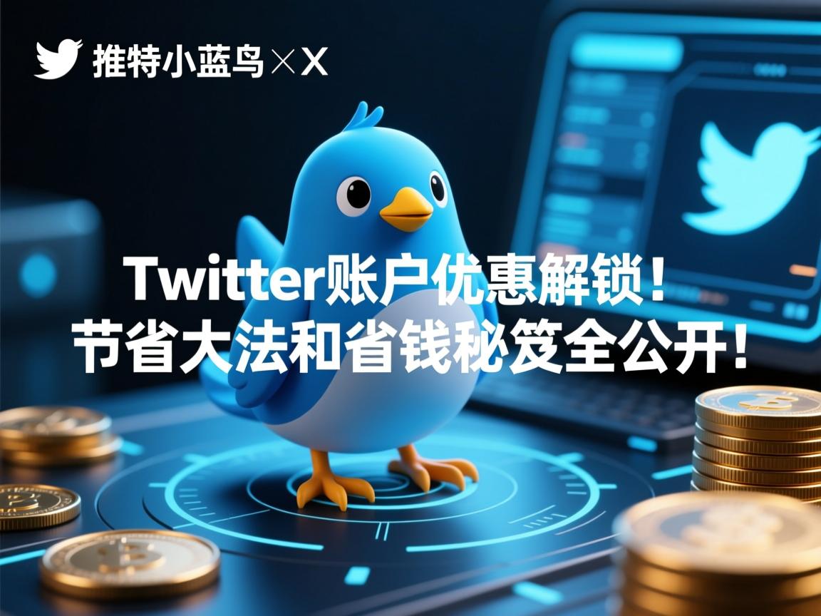 “推特、小蓝鸟、X、 Twitter账户优惠解锁！节省大法和省钱秘笈全公开！”