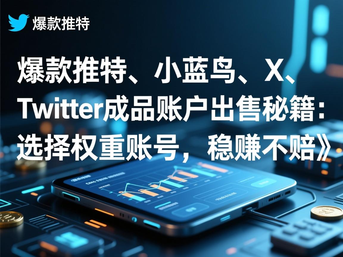 《爆款推特、小蓝鸟、X、 Twitter成品账户出售秘籍：选择权重账号，稳赚不赔》