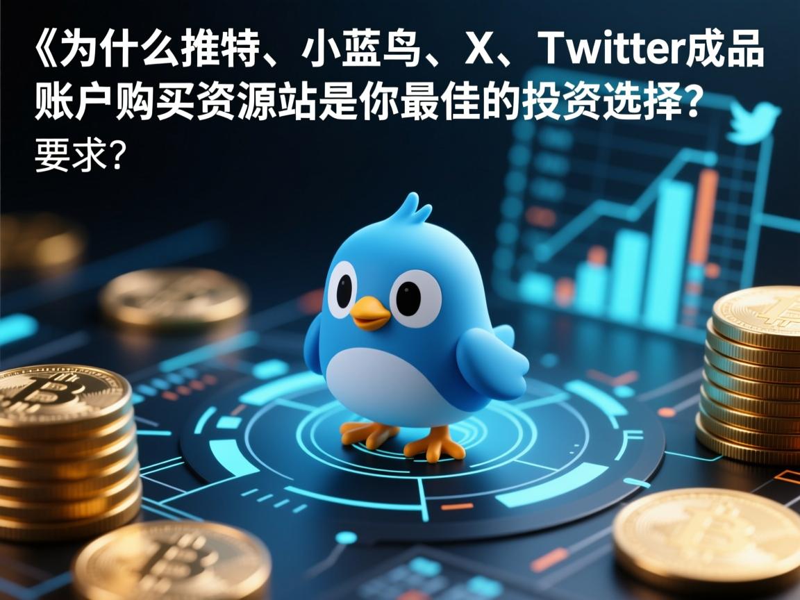 《为什么推特、小蓝鸟、X、 Twitter成品账户购买资源站是你最佳的投资选择?》