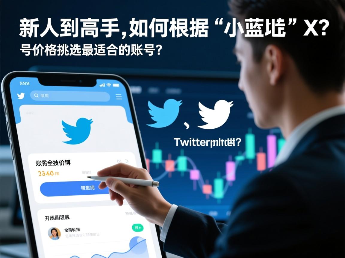 从新人到高手:如何根据推特、小蓝鸟、X、 Twitter账号价格挑选最适合的账号?
