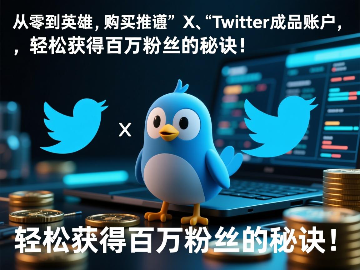从零到英雄：购买推特、小蓝鸟、X、 Twitter成品账户，轻松获得百万粉丝的秘诀！