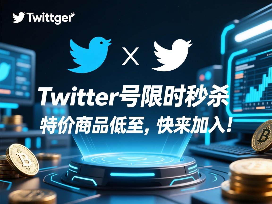 推特、小蓝鸟、X、 Twitter号限时秒杀，特价商品低至，快来加入！