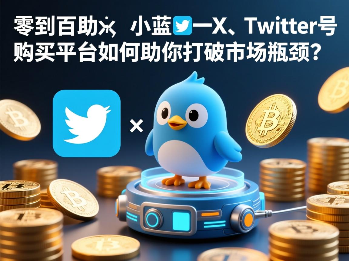 从零到百万：推特、小蓝鸟、X、 Twitter号购买平台如何助你打破市场瓶颈？