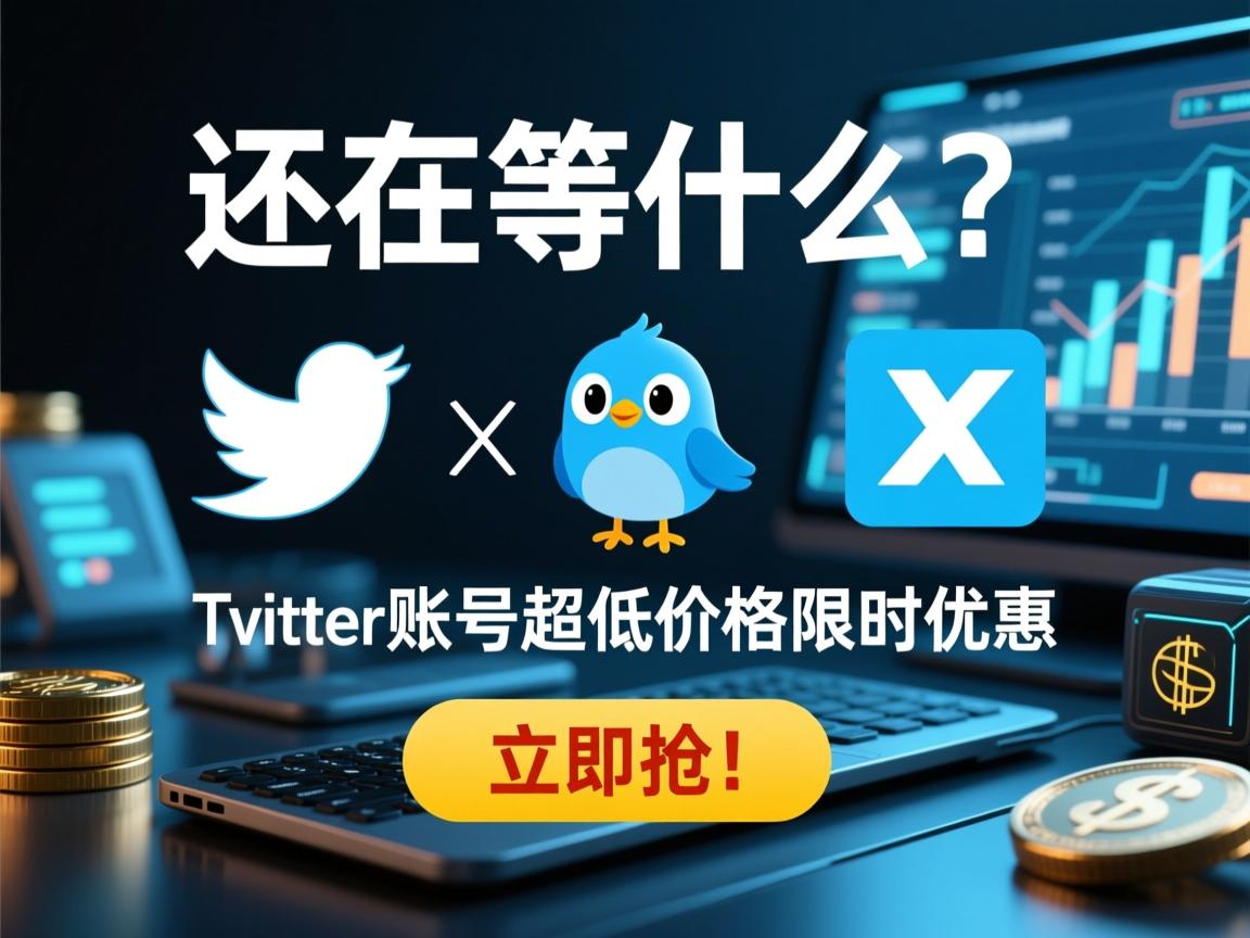 还在等什么？推特、小蓝鸟、X、 Twitter账号超低价格限时优惠，立即抢！