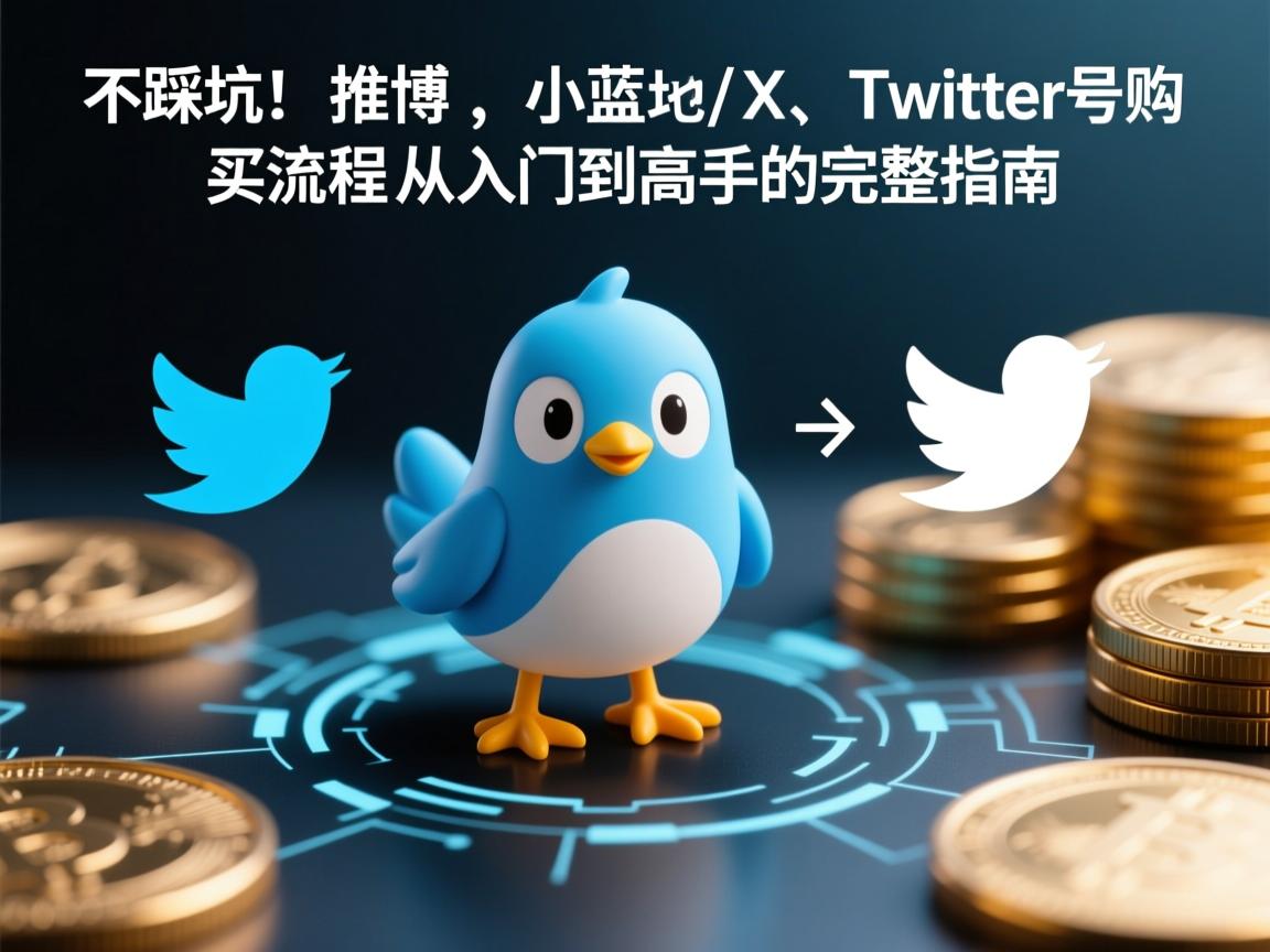 不踩坑！推特、小蓝鸟、X、 Twitter号购买流程从入门到高手的完整指南