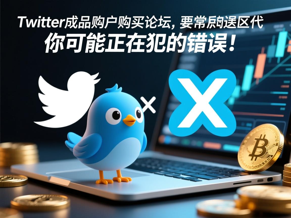 推特、小蓝鸟、X、 Twitter成品账户购买论坛的常见误区，你可能正在犯的错误！