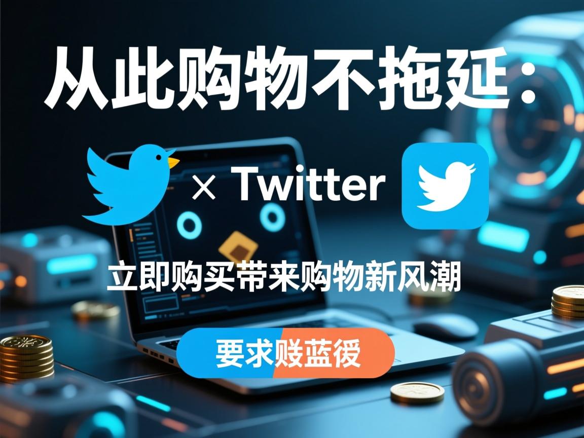 从此购物不拖延：推特、小蓝鸟、X、 Twitter账号的立即购买带来购物新风潮