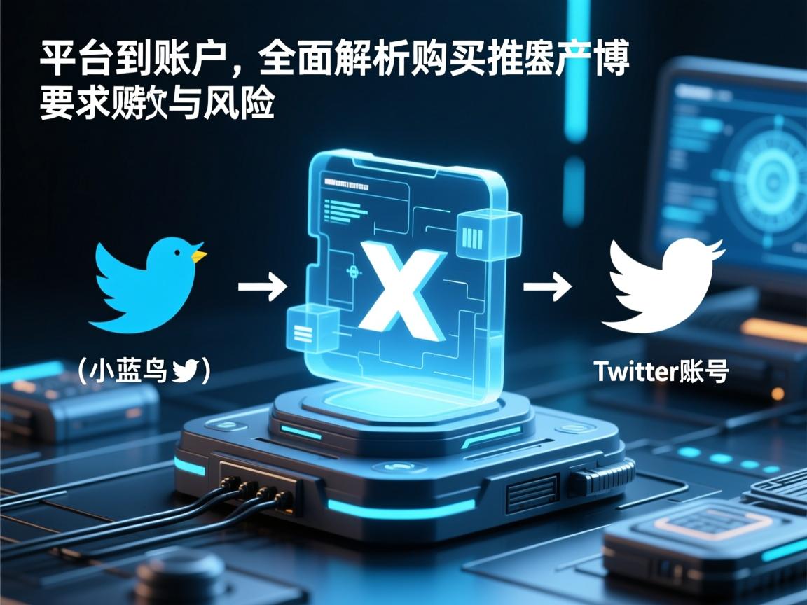 从平台到账号：全面解析购买推特、小蓝鸟、X、 Twitter账号的流程与风险