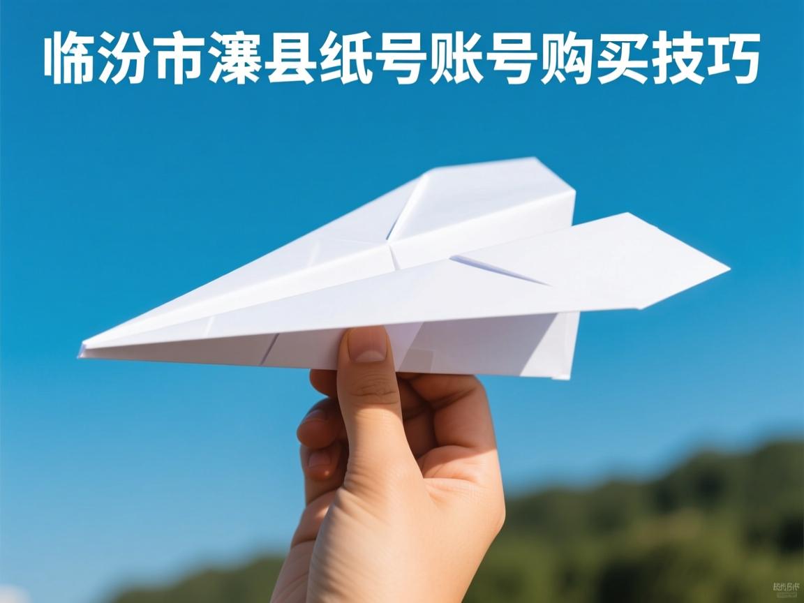 临汾市安泽县纸飞机账号购买技巧