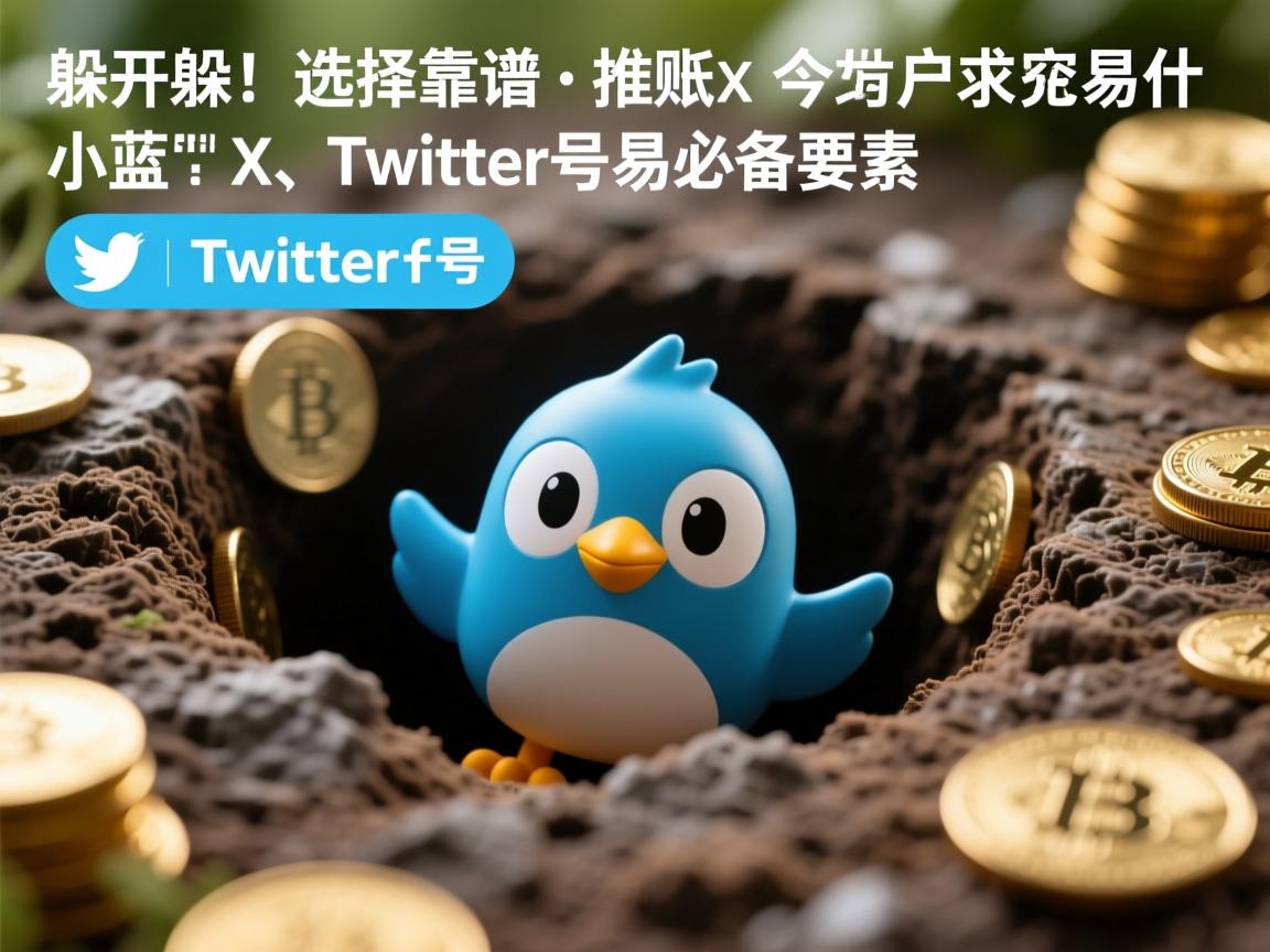 躲开坑！选择靠谱的推特、小蓝鸟、X、 Twitter账号交易平台的必备要素
