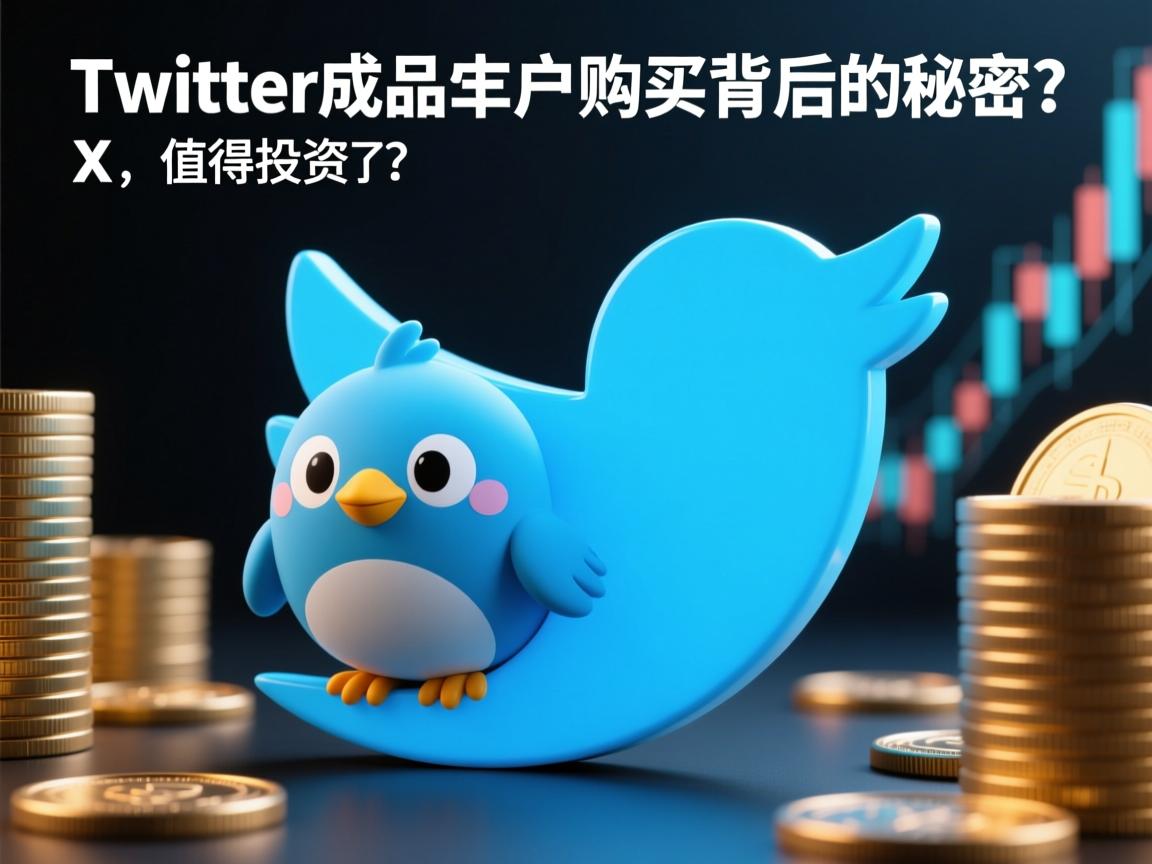 推特、小蓝鸟、X、 Twitter成品账户购买背后的秘密:值得投资吗?