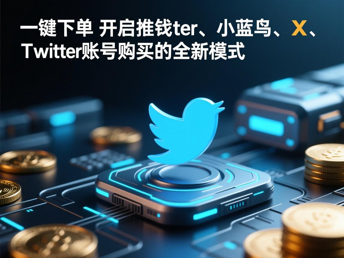 一键下单，开启推特、小蓝鸟、X、 Twitter账号购买的全新模式