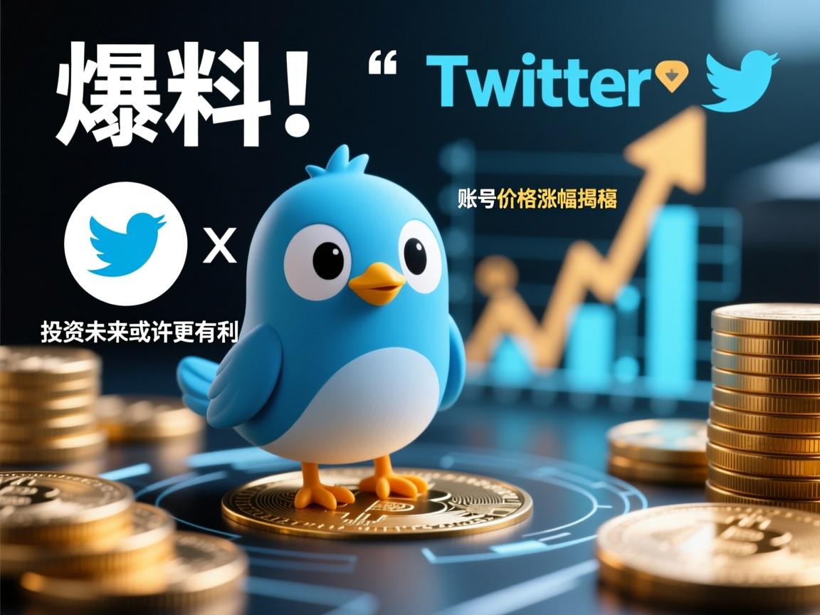 爆料！推特、小蓝鸟、X、 Twitter账号价格涨幅揭秘，投资未来或许更有利