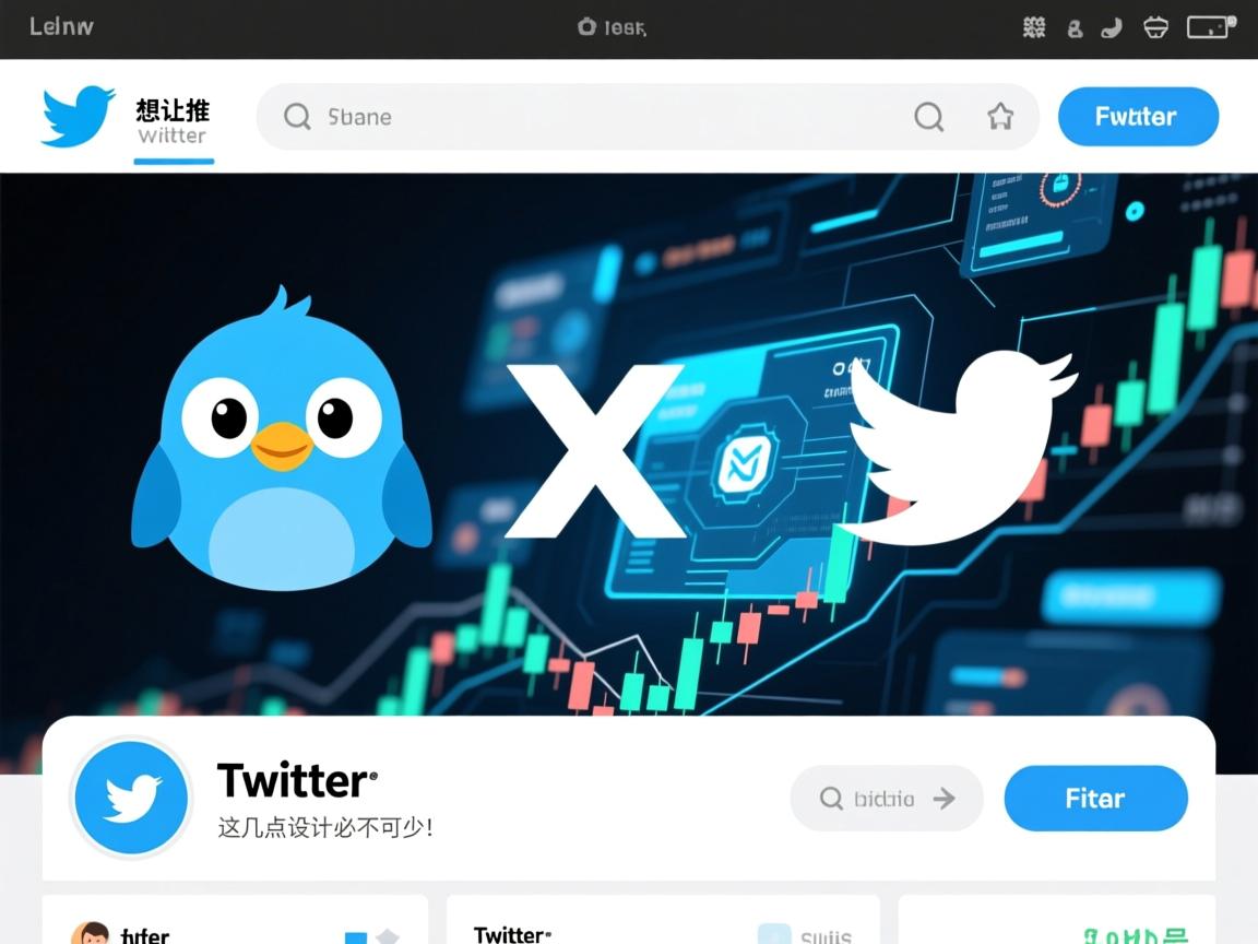 想让推特、小蓝鸟、X、 Twitter号首页成为焦点？这几点设计必不可少！